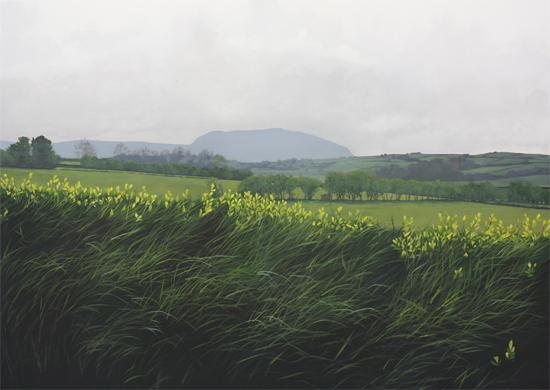 Picture of Slemish from the Munie Road