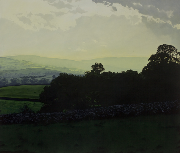Picture of sunset in the dales